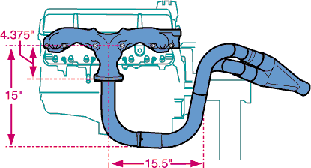 Left Side Dimensions drawing